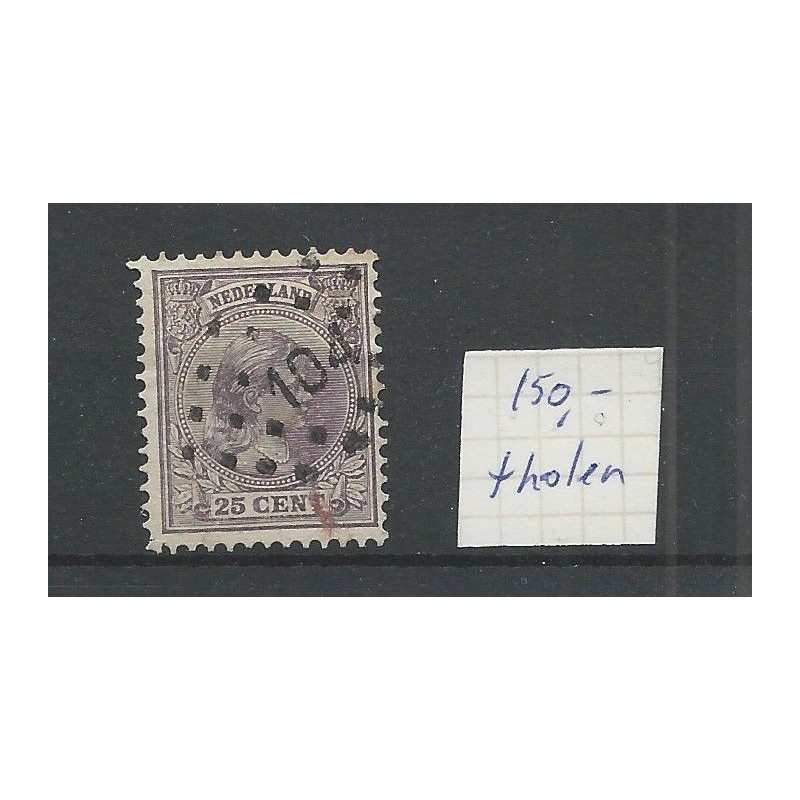 Nederland 42 met puntstempel 104 VFU/gebr CV 150 € Nederland 42 met puntstempel 104 VFU/gebr CV 150 €