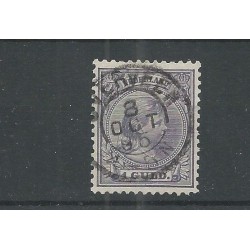 Nederland 44 met "OVERVEEN 1895"  VFU/gebr  CV 100+ €