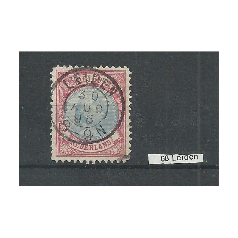 Nederland 47a met "LEIDEN 1895" VFU/gebr CV 180+ € Nederland 47a met "LEIDEN 1895" VFU/gebr CV 180+ €