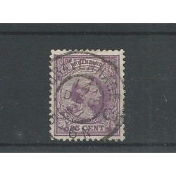 Nederland 42 met "GRAVENHAGE-3 1896" grootrond VFU/gebr  CV 30+ €