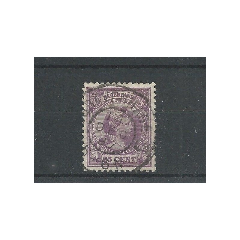 Nederland 42 met "GRAVENHAGE-3 1896" grootrond VFU/gebr CV 30+ € Nederland 42 met "GRAVENHAGE-3 1896" grootrond VFU/gebr CV 30+ €
