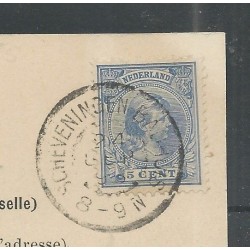 Nederland 35 briefkaart "SCHEVENINGEN-BADHUIS 1898"  VFU/gebr  CV 30+ €