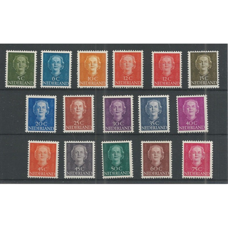 Nederland 518-533 EN FACE MNH/postfris CV 275 € PRACHT !! Nederland 518-533 EN FACE MNH/postfris CV 275 € PRACHT !!