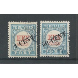 Nederland P27-P28 Type III  VFU/gebr CV 195 € PRACHT !!