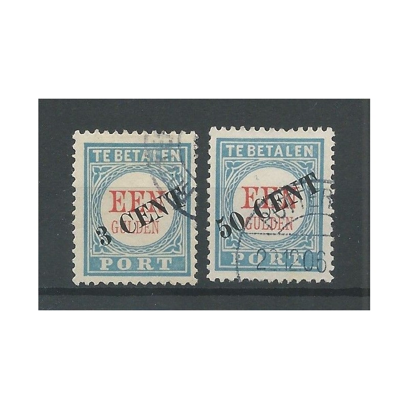 Nederland P27-P28 Type III  VFU/gebr CV 195 € PRACHT !!