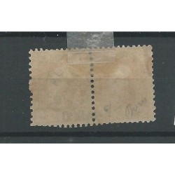 Ned.Indie  2 pos 32-33 paartje "SOERABAJA 1870" VFU/gebr  CV 850 €