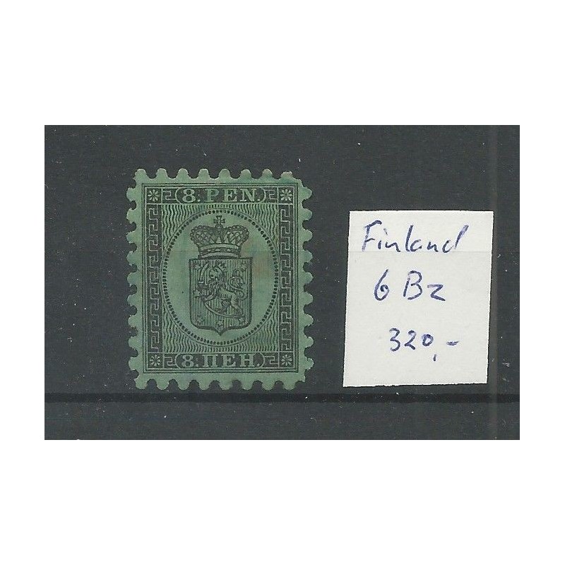 Finland 6Bz Wapen 1866 VFU/gebr CV 320 € Finland 6Bz Wapen 1866 VFU/gebr CV 320 €