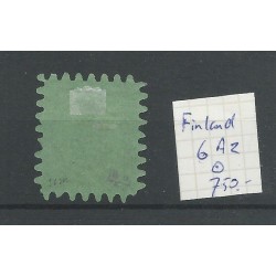 Finland 6Az  Wapen 1866  VFU/gebr CV 750 €