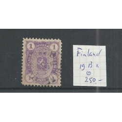 Finland 19Bx  Wapen 1875  VFU/gebr CV 250 €