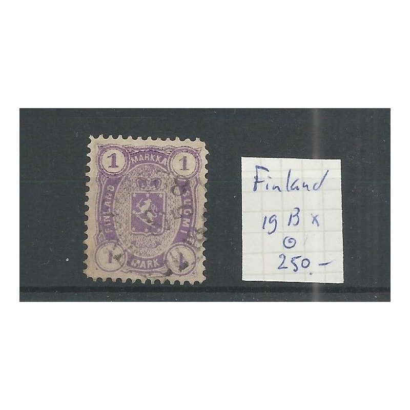 Finland 19Bx Wapen 1875 VFU/gebr CV 250 € Finland 19Bx Wapen 1875 VFU/gebr CV 250 €