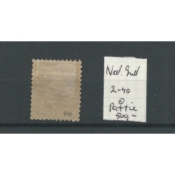 Ned.Indie  2  pos 40  "PATTIE " VFU/gebr  CV 500 €