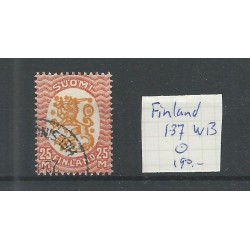 Finland  137WB   Wappen 1927/29  VFU/gebr CV 190 €