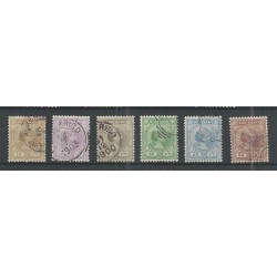 Suriname 23-28 Wilhelmina VFUgebr CV 31 € PRACHT !!