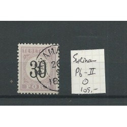 Suriname PORT P6  Type II  VFU/gebr  CV  105 €