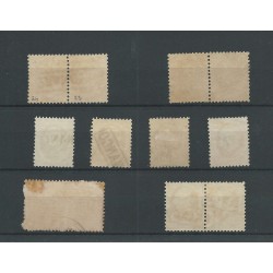 Nederland  5 PAARTJES (4x) en 4 zegels   VFU/gebr  CV 160 €
