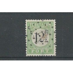Curacao P4-III  Port 1881 puntstempel 5  VFU/gebr CV 275 € PRACHT !!