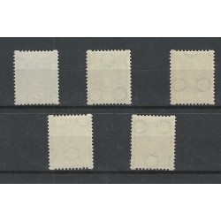Nederland R66-R70 Hoekroltanding MNH/postfris CV 230 € PRACHT !!