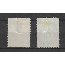 Suriname 56/57 Wilhelmina VFU/gebr CV 95 € PRACHT !!