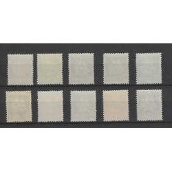 Suriname 157-166 Scheepjes MNH/postfris  CV 28 € PRACHT !!