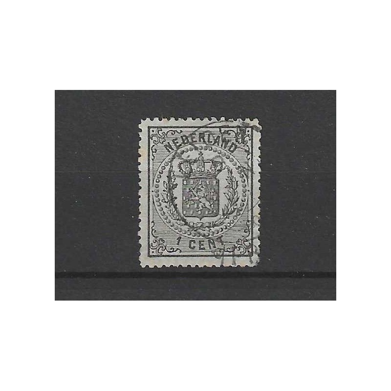Nederland 14A met "LEIDEN 1869" franco-takje VFU CV 100 € PRACHT !! Nederland 14A met "LEIDEN 1869" franco-takje VFU CV 100 € PRACHT !!