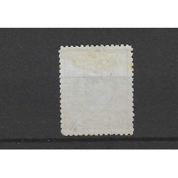 Nederland 14A met "LEIDEN 1869" franco-takje VFU CV 100 € PRACHT !!