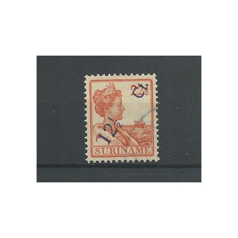 Suriname 115 Hulpuitgifte VFU/gebr CV 30 € PRACHT !! Suriname 115 Hulpuitgifte VFU/gebr CV 30 € PRACHT !!