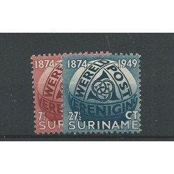 Suriname 278-279 Wereldpostvereniging MNH/postfris  CV 15 € PRACHT !!