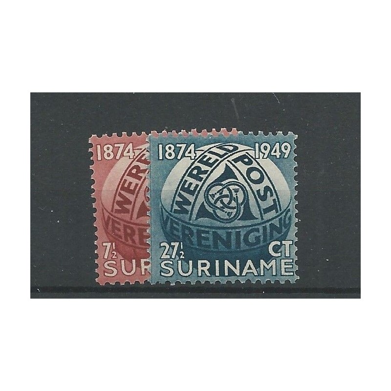 Suriname 278-279 Wereldpostvereniging MNH/postfris CV 15 € PRACHT !! Suriname 278-279 Wereldpostvereniging MNH/postfris CV 15 € PRACHT !!