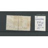 Curacao  7D  Willem III 1873  paartje  VFU/gebr  CV  25+ €