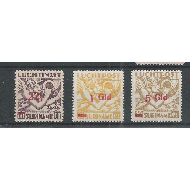 Suriname LP24-26 Luchtpost MNH/postfris CV 59 € PRACHT !! Suriname LP24-26 Luchtpost MNH/postfris CV 59 € PRACHT !!