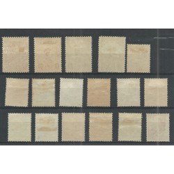 Suriname 87-103  Wilhelmina MH/ongebr CV 147 € PRACHT !!