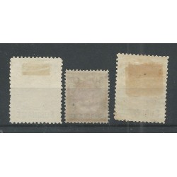 Suriname 34-36 Hulpuitgifte MH/ongebr  CV 100 € PRACHT !!
