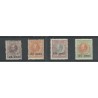 Suriname 37-40 Hulpuitgifte MH/ongebr  CV 220 € PRACHT !!