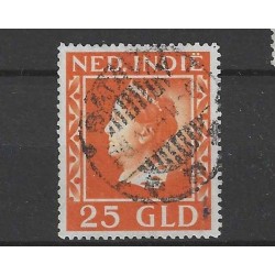 Ned. Indie 289 Wilhelmina 25 Gld VFU/gebr  CV 200 € PRACHT !!