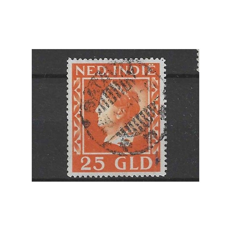 Ned. Indie 289 Wilhelmina 25 Gld VFU/gebr CV 200 € PRACHT !! Ned. Indie 289 Wilhelmina 25 Gld VFU/gebr CV 200 € PRACHT !!