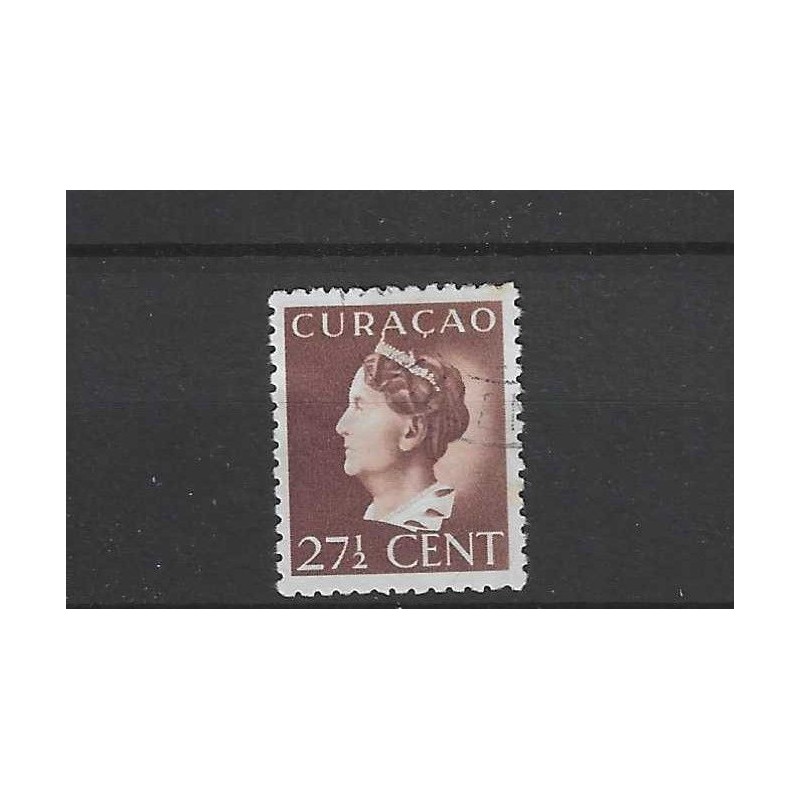 Curacao 148 Wilhelmina VFU/gebr CV 22 € PRACHT !! Curacao 148 Wilhelmina VFU/gebr CV 22 € PRACHT !!