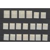 Nederland  518/533, 534/537  EN FACE  MH/ongebr CV 575 € PRACHT !!