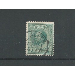 Nederland  25L  12,5x12,5 gr.gt LUXE   VFU/gebr   CV  300 €