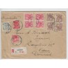 Nederland 61b Keerdruk op mengfrankering naar Denemarken 1926 CV 400+ €