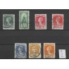 Nederland 121B-127B  Wilhelmina  VFU/gebr  CV 30 €  Pracht !!