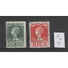 Nederland 121K-124K Wilhelmina  VFU/gebr  CV 28 €  Pracht !!