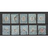 Nederland P3-12 Port 1881 set VFU/gebr CV 144 €  Pracht !!