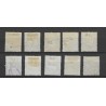 Nederland P3-12 Port 1881 set VFU/gebr CV 144 €  Pracht !!