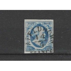 Nederland 1 Willem III   "APELDOORN-A" VFU/gebr CV 160+ €  Pracht !!