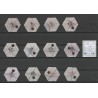 Nederland TG1-12 TELEGRAM set VFU/gebr CV 2764 €  Pracht !!