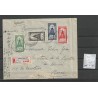 Nederland 121, 129-131  Wilhelmina op R-brief  VFU/gebr CV -,- €  Pracht !!