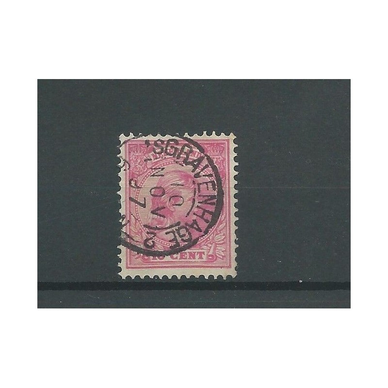 Nederland 37 "GRAVENHAGE-2 1897" VFU/gebr CV 35 € Nederland 37 "GRAVENHAGE-2 1897" VFU/gebr CV 35 €