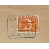 Nederland 462  Enkelfrankering met spoorweg stempel VFU/gebr CV 500 €
