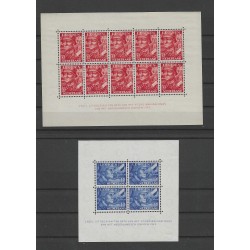 Nederland V402/403 LEGIOENBLOKKEN MNH/postfris CV 225 €  Pracht !!