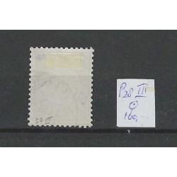 Nederland P28-III  Port 1907  VFU/gebr CV 160 €